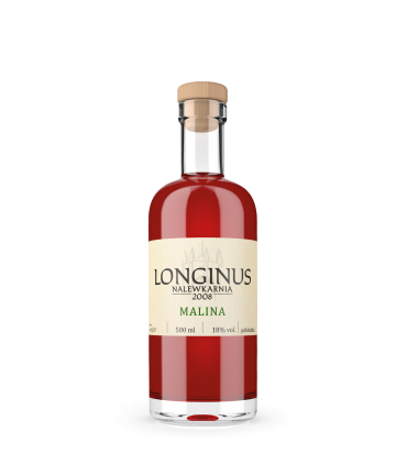 Nalewka Malinowa 18% Longinus Nalewki Sklep Online