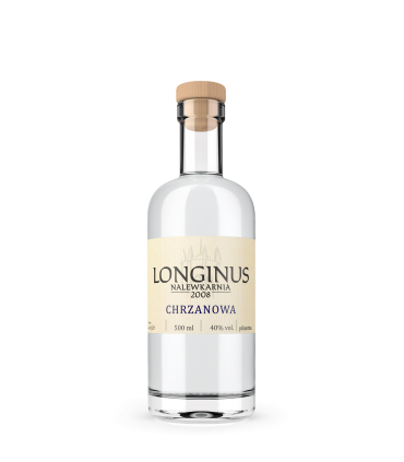 Wódka chrzanowa 40% Polska Wódka Smakowa Longinus