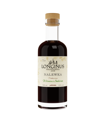 Nalewka wiśniowa z imbirem 18%