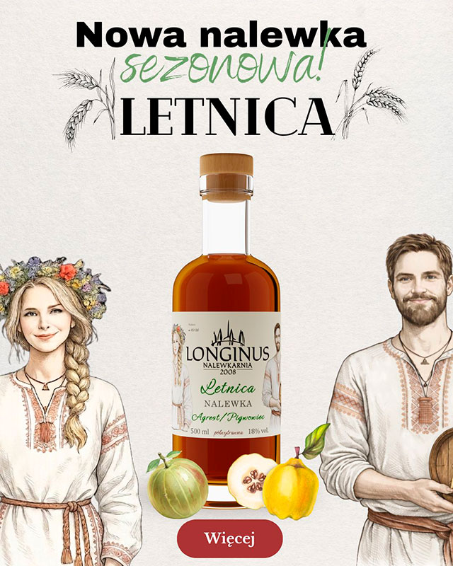Nalewka Letnia Agrest Pigwowiec Longinus